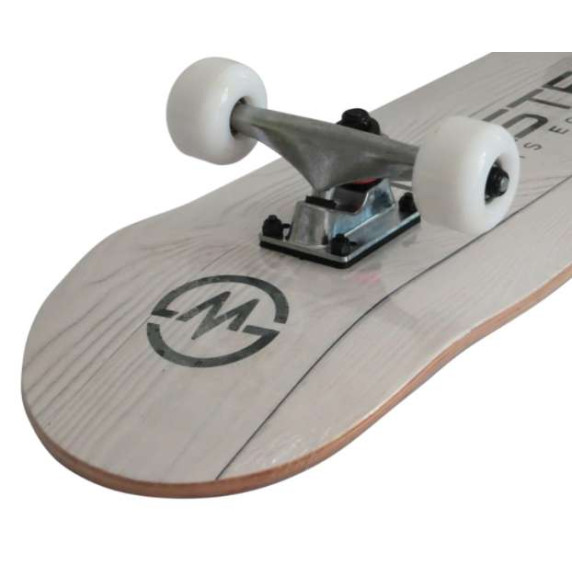 Skateboard MASTER Experience Board - white wood