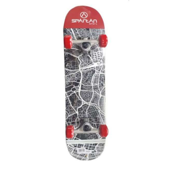 Skateboard SPARTAN Utop Board Skull City