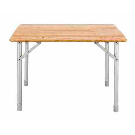 Kemping asztal KKING CAMP Bamboo 65x50 cm