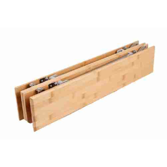 Kemping asztal KKING CAMP Bamboo 65x50 cm