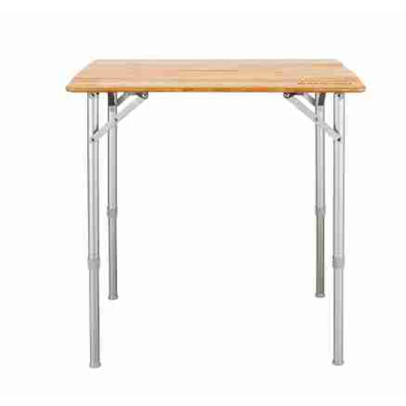 Kemping asztal KKING CAMP Bamboo 65x50 cm