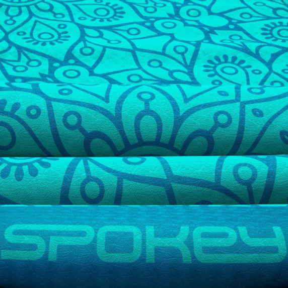 Jógamatrac SPOKEY Mandala 4 mm K926053 - türkiz