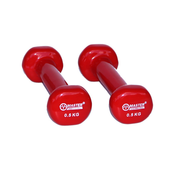 Neoprén kézisúlyzó szett Master 2 x 0,5 kg