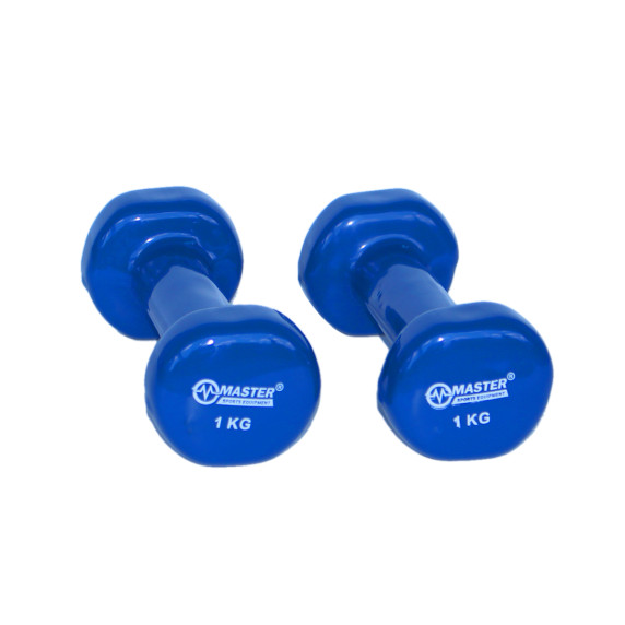 Neoprén kézisúlyzó szett Master 2x1 kg