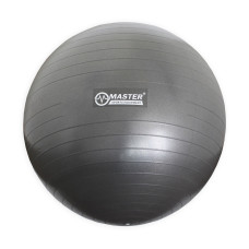 Minge gimnastică - 65 cm MASTER Super Ball - gri - 