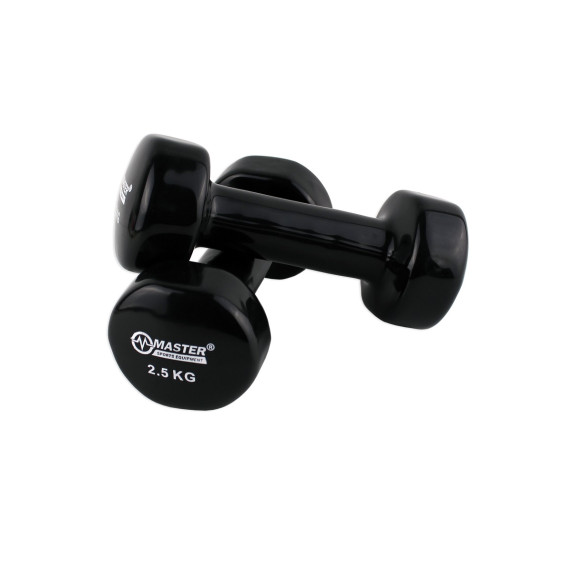 Neoprén kézisúlyzó szett Master 2 x 2,5 kg
