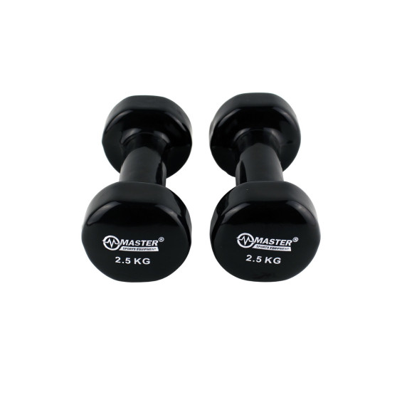 Neoprén kézisúlyzó szett Master 2 x 2,5 kg
