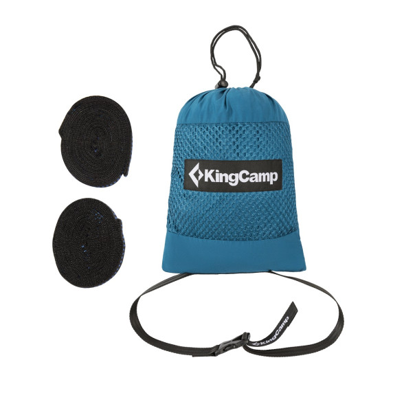 Függőágy KING CAMP Cool 260 x 160 cm - kék