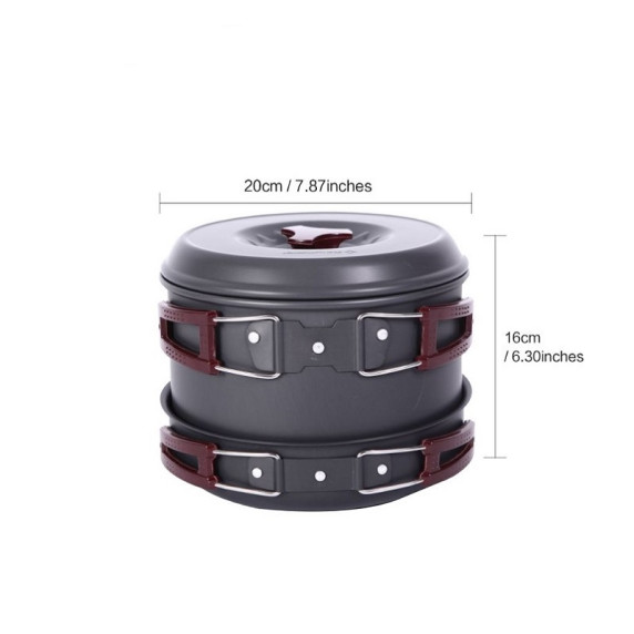 Set oale pentru camping - KING CAMP Climber III