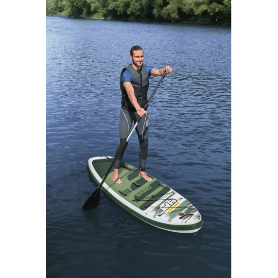 Paddleboard 310 x 86 x 15 cm BESTWAY 65308 Hydro-Force - zelený