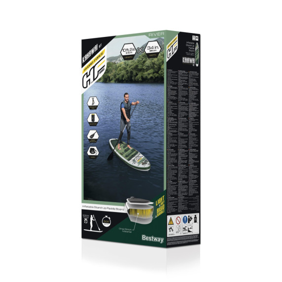 Paddleboard 310 x 86 x 15 cm BESTWAY 65308 Hydro-Force - zelený