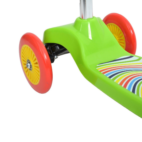 Háromkerekű gyerek roller SCHILDKROT Little 1 - Zöld