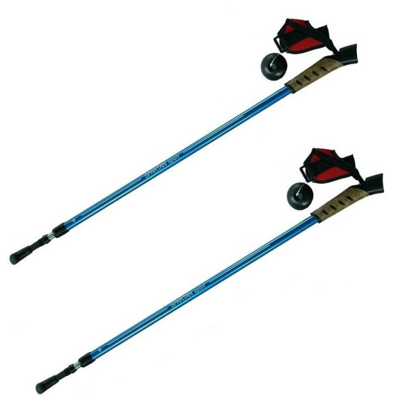 Trekingové palice SPARTAN Nordic Walking - modré