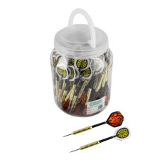 Darts géphez való nyíl szett MASTER Plated Brass 100ks - steel 16g - 