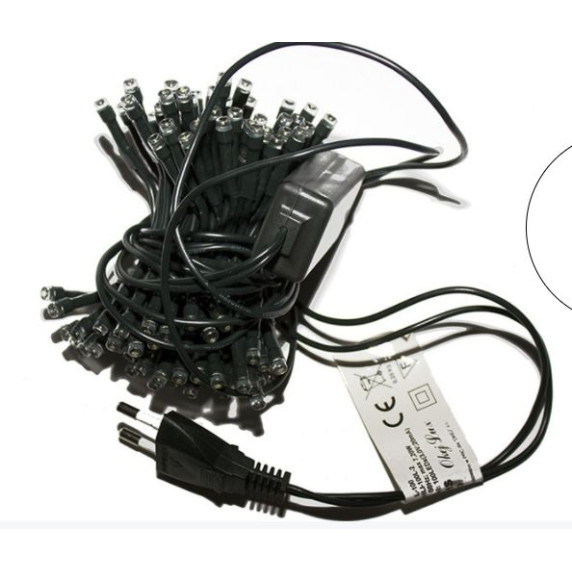 Fényfüzér égősor 100 LED OKEJ - színes