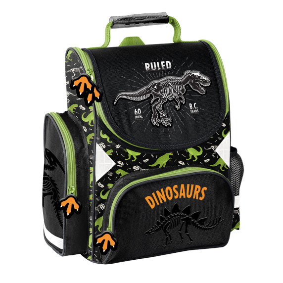 Školský set PASO Dinosaurus - školská taška, vak na telocvik, peračník