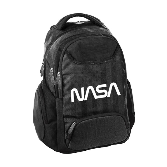 Školská taška BeUniq Nasa - čierna