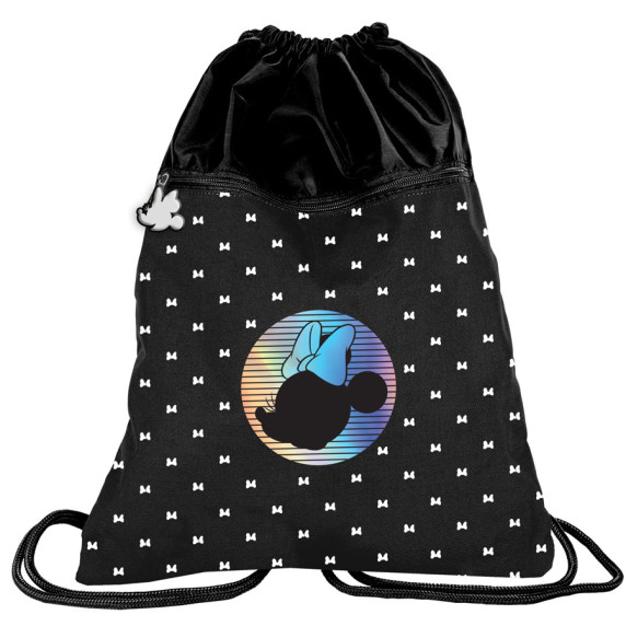 Sac de sport - 47x37 cm - PASO Minnie, negru
