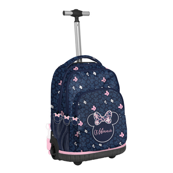 Gurulós iskolatáska PASO Minnie egér - Sötétkék