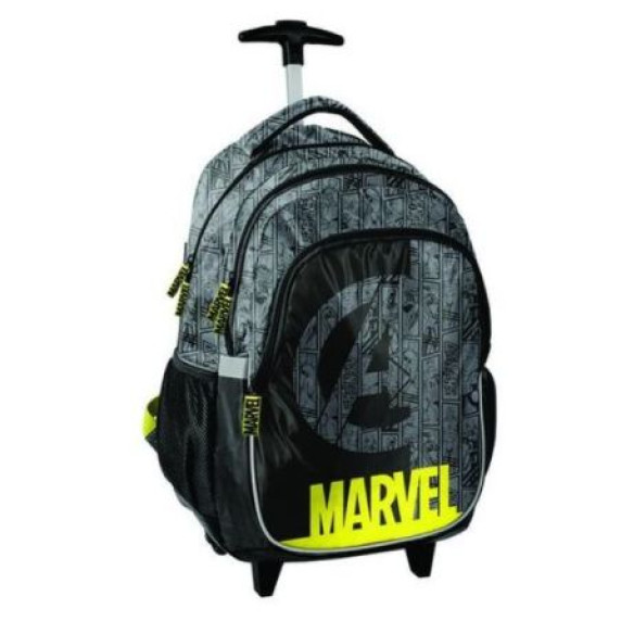 Školský set PASO Marvel školská taška na kolieskach + vak na telocvik