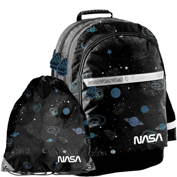Iskolai szett NASA PASO - iskolatáska, tornazsák