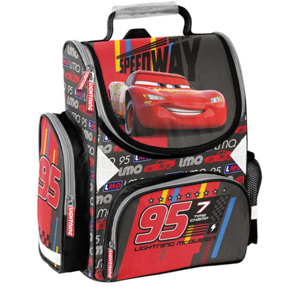 Set ghiozdan cu sac de sport și penar- PASO Disney Cars