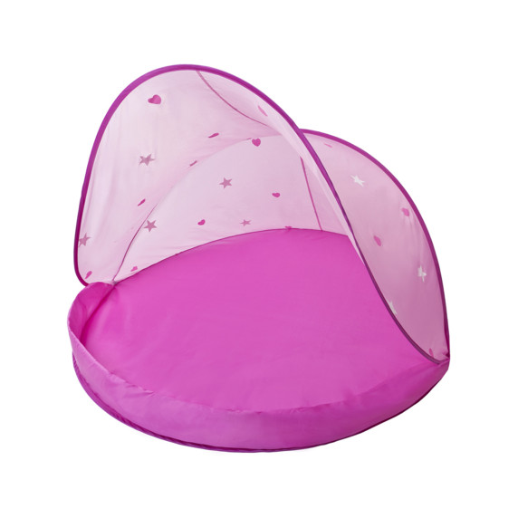 Cort de plajă pop-up pentru copii, Tent Pink, roz Inlea4Fun