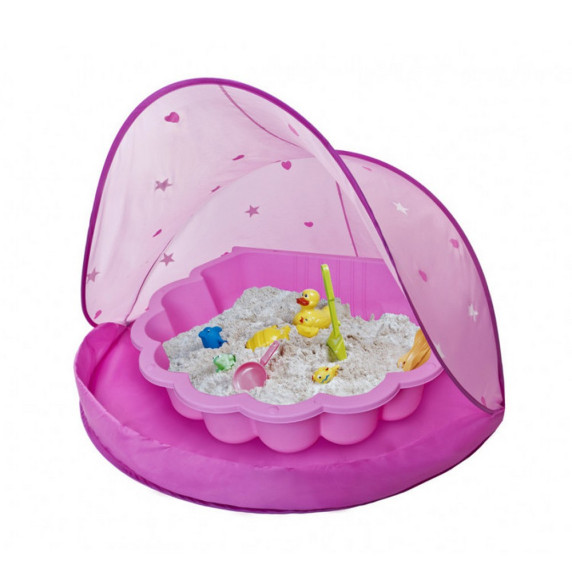 Tent Blue Stan na pláž a pieskovisko - Ružové Inlea4Fun