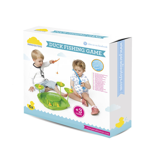 Joc de pescuit Duck Fishing Games, verde Inlea4Fun