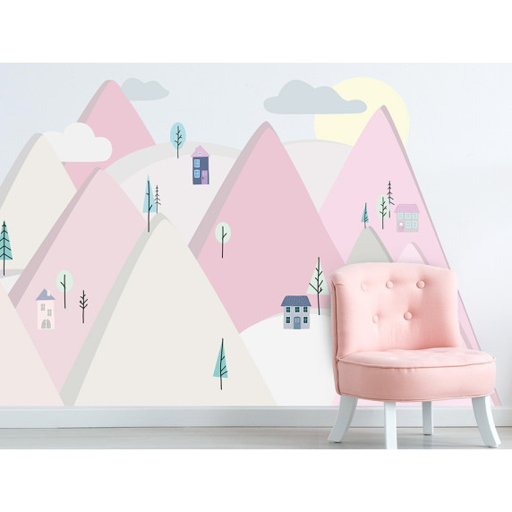 Falmatrica PINK MOUNTAINS 150  x 75 cm  - S