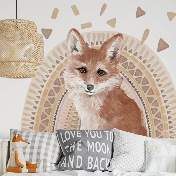 Dekorácia na stenu ANIMALS Fox - líška
