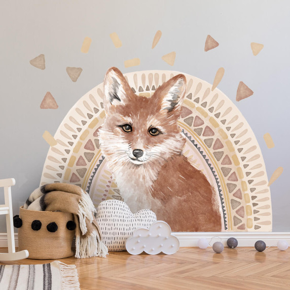 Dekorácia na stenu ANIMALS Fox - líška