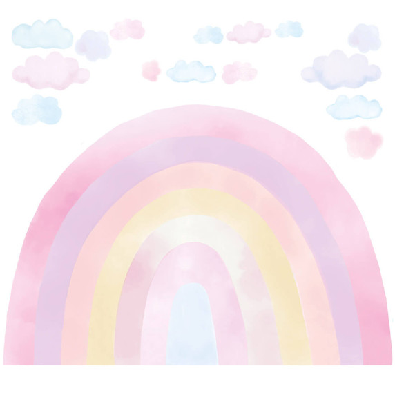 Falmatrica RAINBOW - Szivárvány - rózsaszín