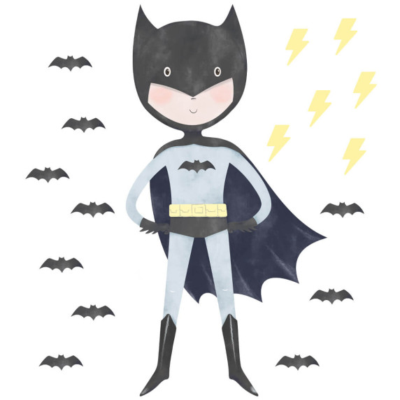 Autocolant perete - Batman SUPERHERO 