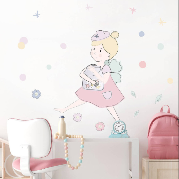 Autocolant perete - zâna Freja - FAIRY Freja
