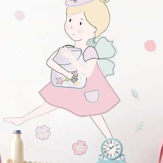 Autocolant perete - zâna Freja - FAIRY Freja