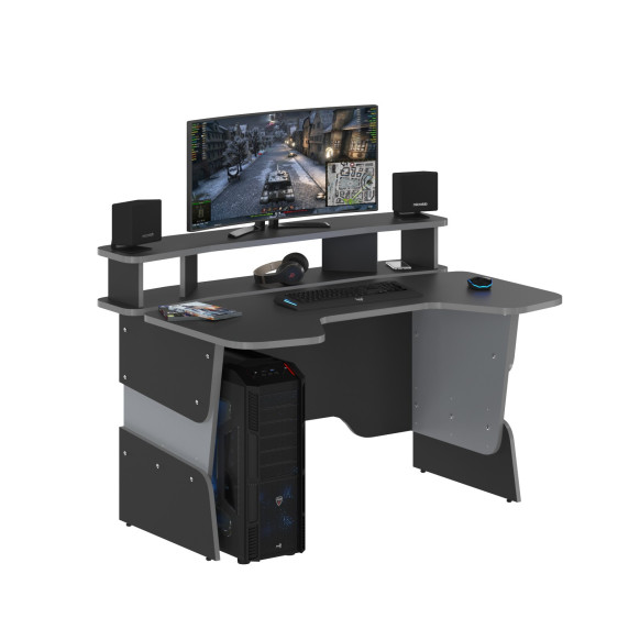 Íróasztal SKYLAND Skill 7055553 - Antracit