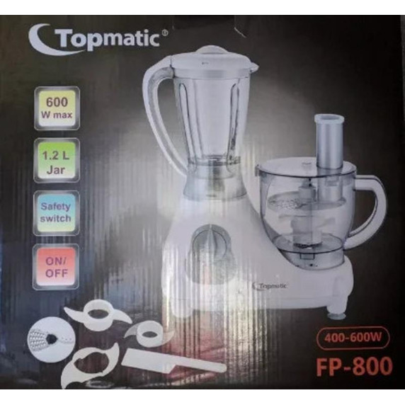TOPMATIC FP-800 konyhai robotgép  600W