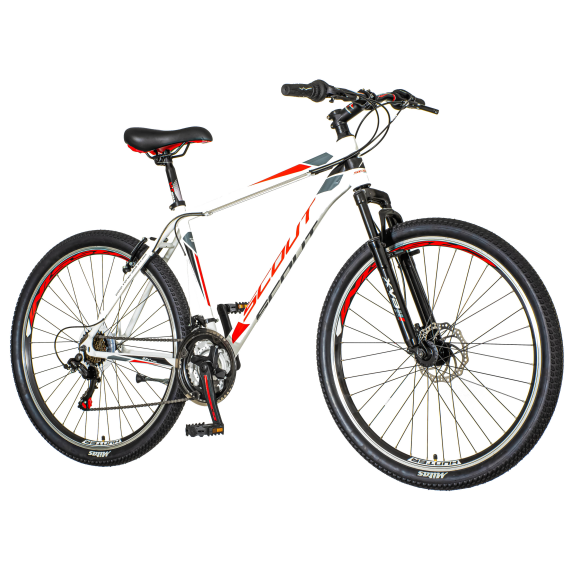 Pánsky bicykel Visitor Hunter 27"/19" HUN271AM - sivo - červený