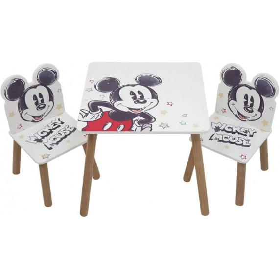 Masă pentru copii cu 2 scaune - Mickey STAR0611