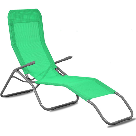 Șezlong plajă - Green - Aga SIESTA MC372171GG
