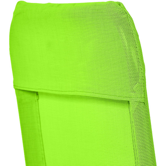 Záhradné lehátko AGA SIESTA MC372171LG/MR4250-LightGreen - svetlozelené