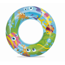 Nafukovací kruh 56 cm Sea World BESTWAY 36013 - morské živočíchy - 