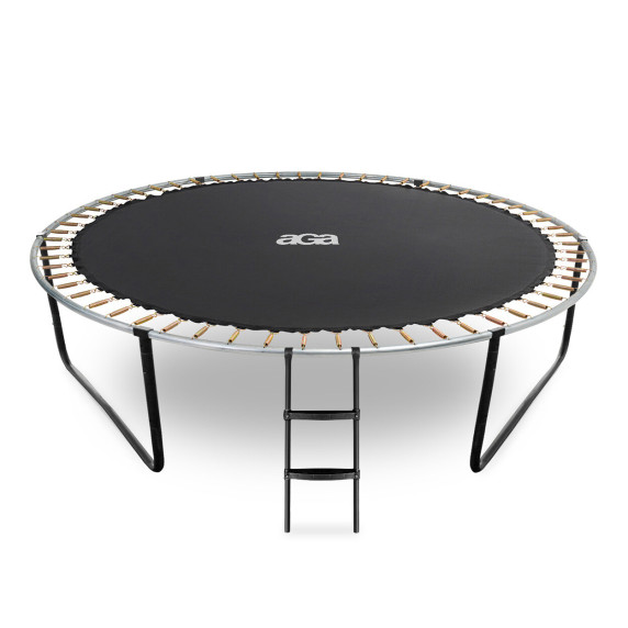 Trambulin külső védőhálóval 305 cm + létra AGA SPORT PRO MRP1010BLACK - Fekete