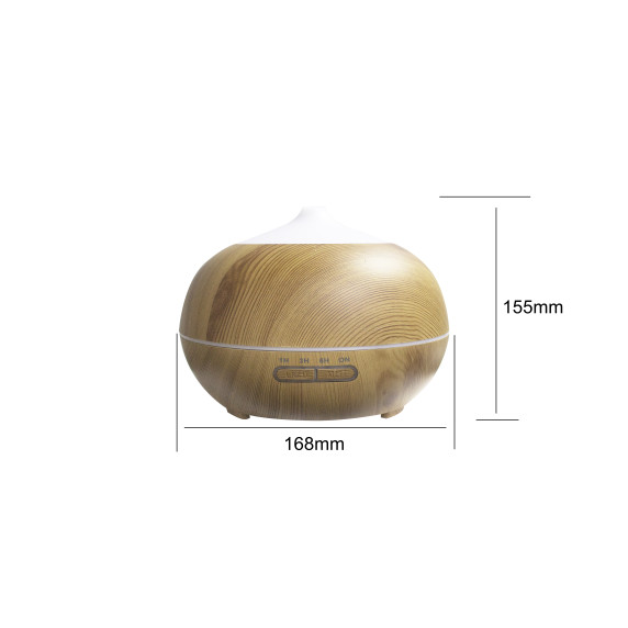 Difuzor aromaterapie - maro deschis - Aga MRDI04