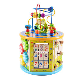 Joc educativ cu ghidaj rotativ cu bilă - Aga4Kids MR6058 - 