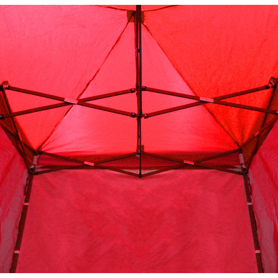 Pavilion grădină - 2x2 m - roșu - PARTY AGA PARTY MR2x2Red