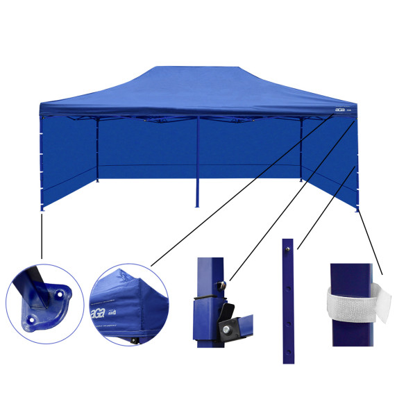 Predajný stánok 3 x 6 m AGA PARTY MR3x6DarkBlue - tmavomodrý