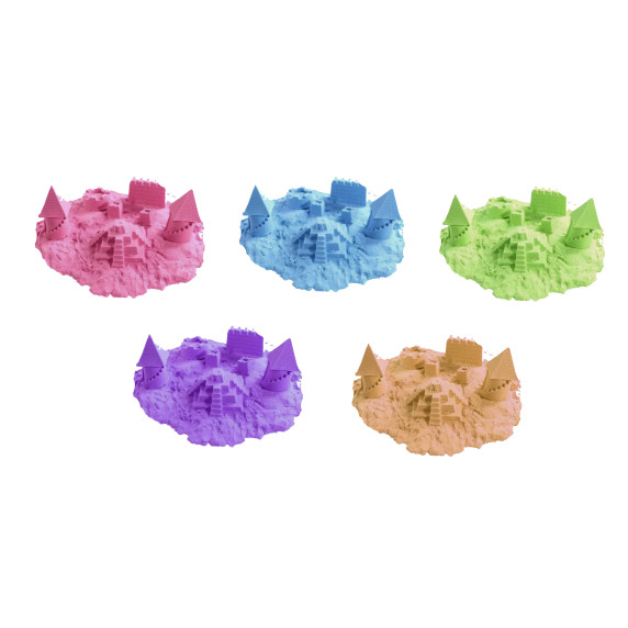 Kinetický piesok 5 kg formičky  + pieskovisko Aga4Kids MR1359