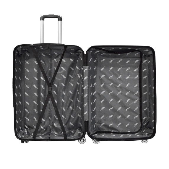 Cestovné kufre Linder Exclusiv Travel MC3077 S,M,L - modré